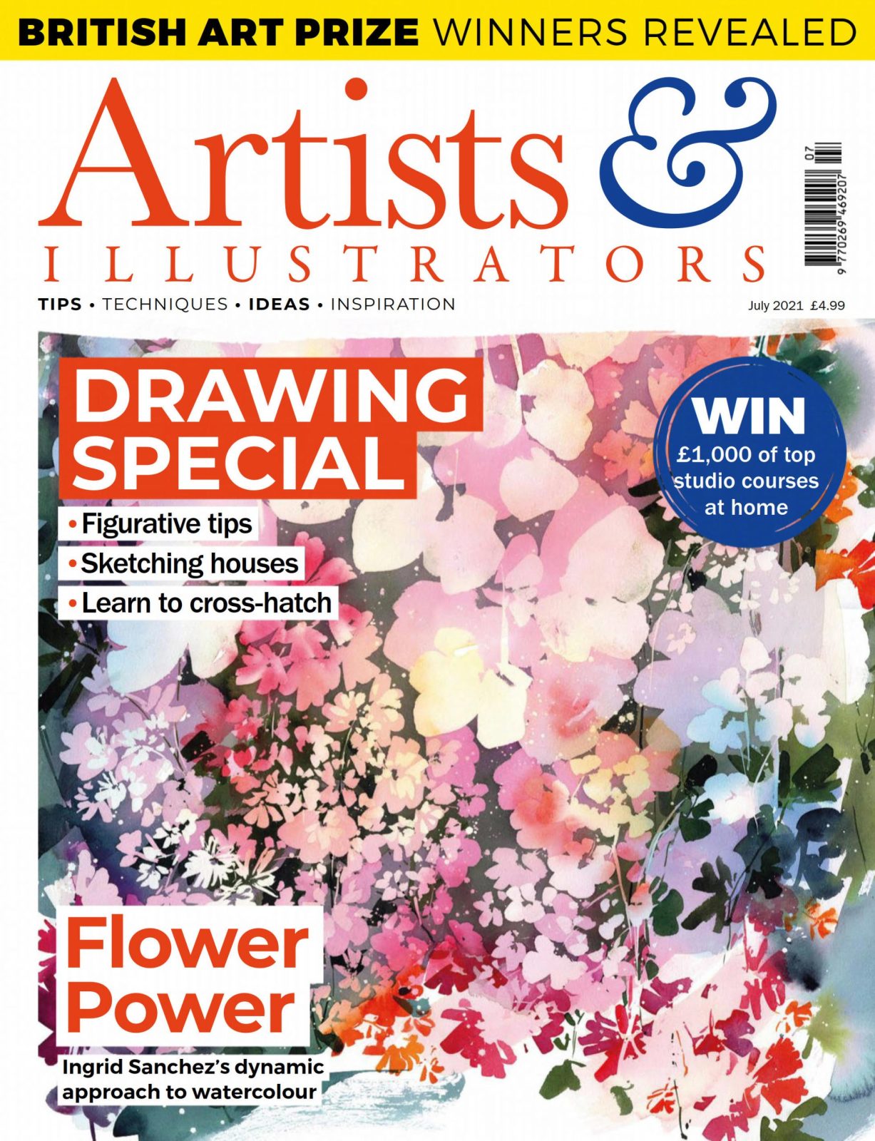 Artists & Illustrators 插画绘画艺术设计杂志 JULY 2021